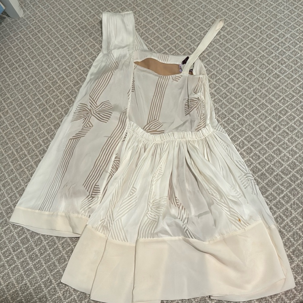 Stella McCartney white bow blouse